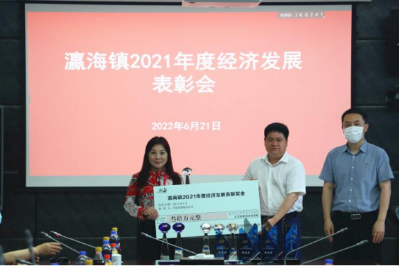 助力經(jīng)濟(jì)發(fā)展，美巢集團(tuán)股份公司獲瀛海鎮(zhèn)經(jīng)濟(jì)發(fā)展三項(xiàng)大獎(jiǎng)
