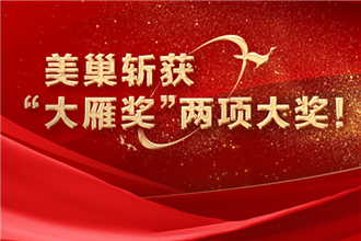 美巢榮獲“第八屆大雁獎(jiǎng)——中國家居年度星耀品牌”獎(jiǎng)項(xiàng)稱號(hào)